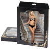 Subblime - Ensemble Deux Pièces De Soutien-Gorge Transparent Et Bandes S/M